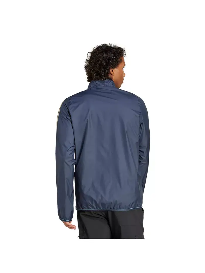 Мужская синяя/голубая реверсивная куртка на молнии Philadelphia Union 2025 Anthem Full-Zip adidas — изображение 2 из 5