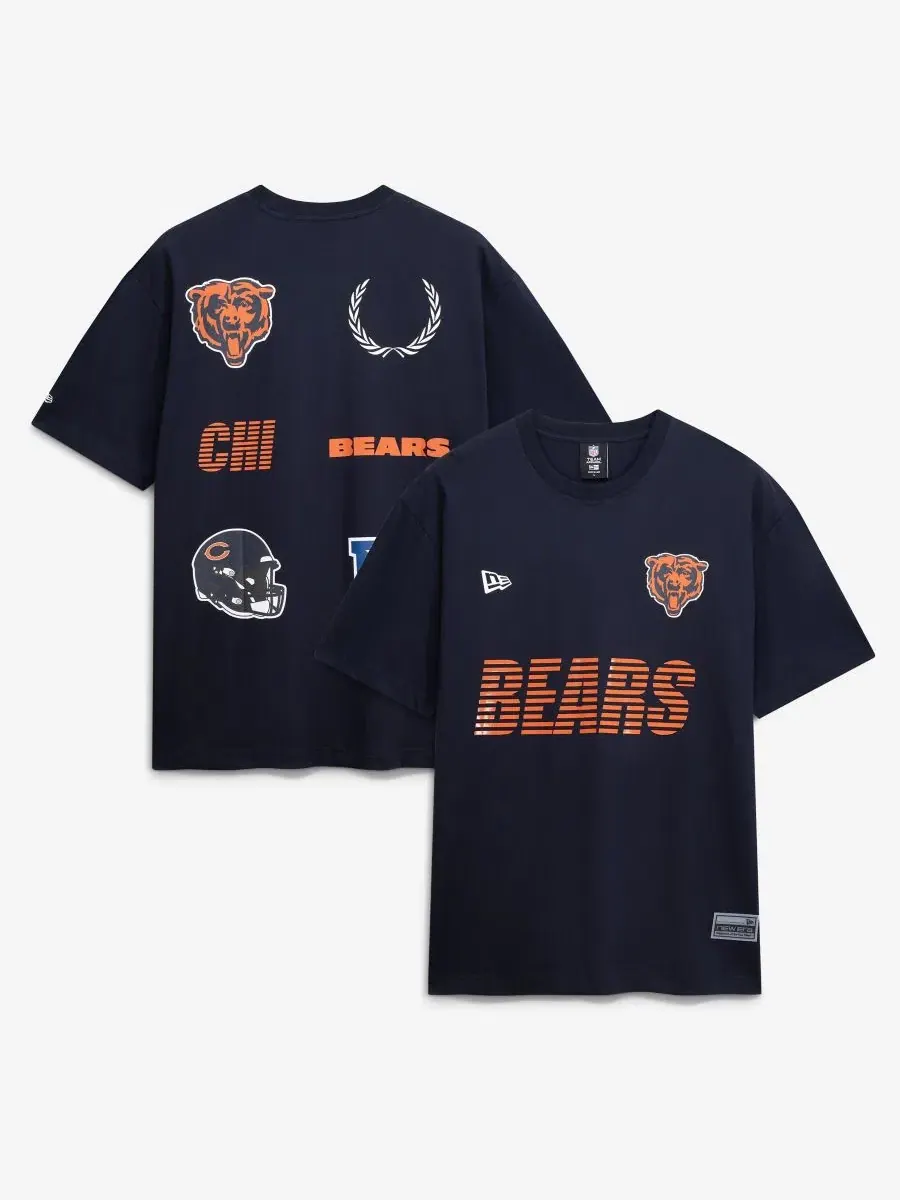 Футболка с длинным рукавом Match Chicago Bears New Era