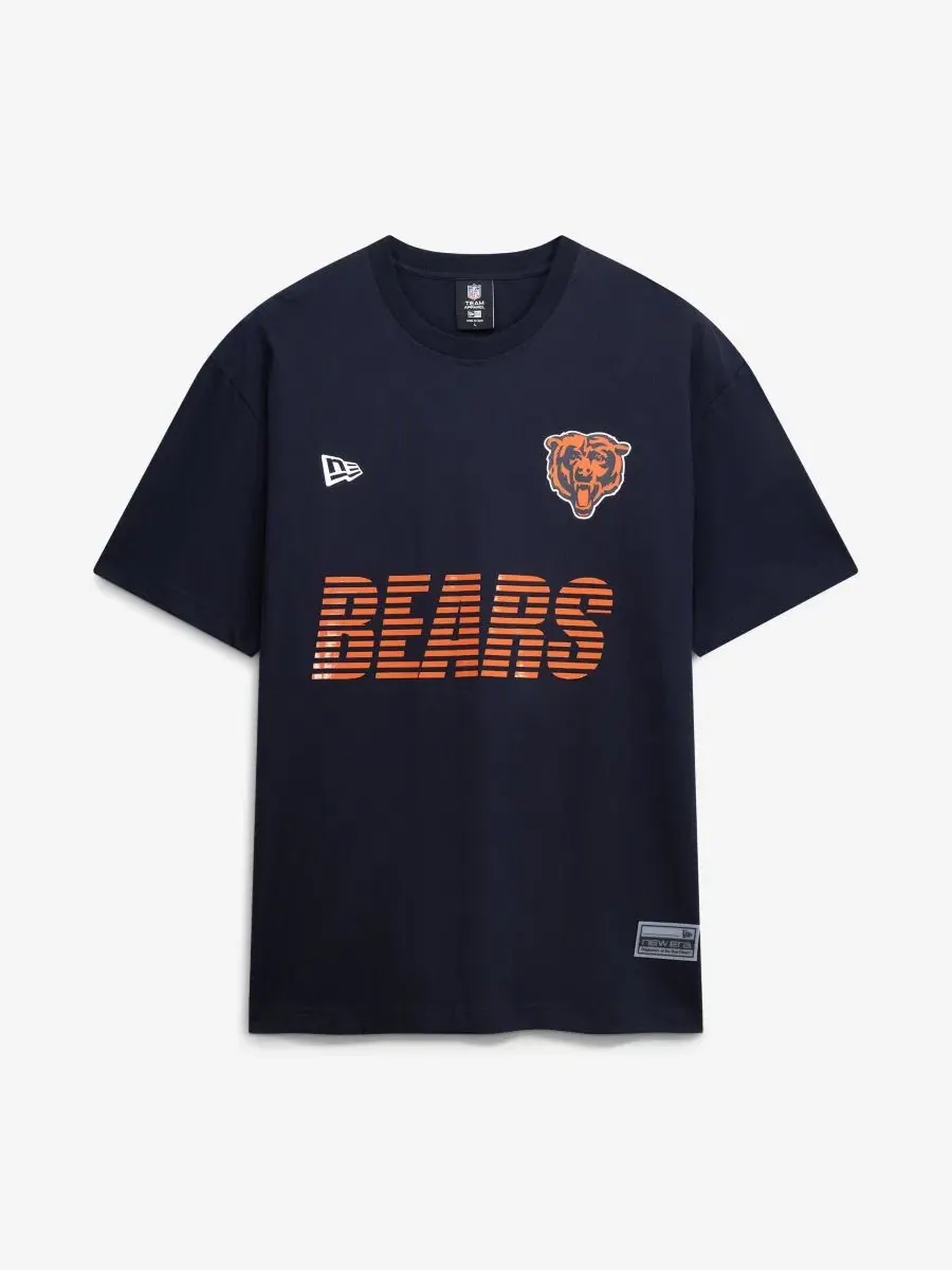 Футболка с длинным рукавом Match Chicago Bears New Era — изображение 5 из 5, темно-синий