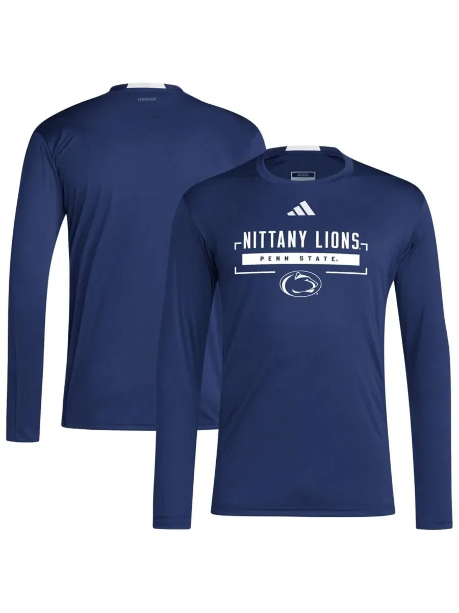 Футболка с длинным рукавом Penn State Nittany Lions D4T Long Sleeve T-Shirt adidas