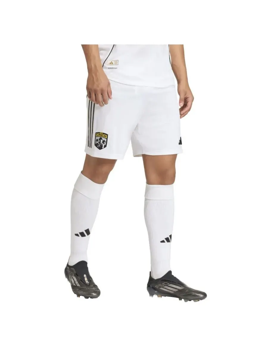 Adidas Мужские белые шорты Columbus Crew из архивной коллекции 2025 года — изображение 2 из 5, белый