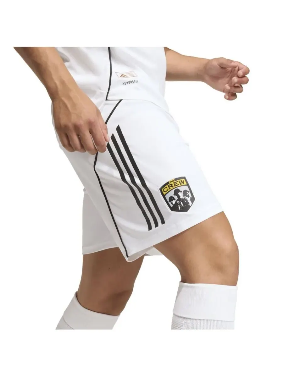 Adidas Мужские белые шорты Columbus Crew из архивной коллекции 2025 года — изображение 4 из 5, белый
