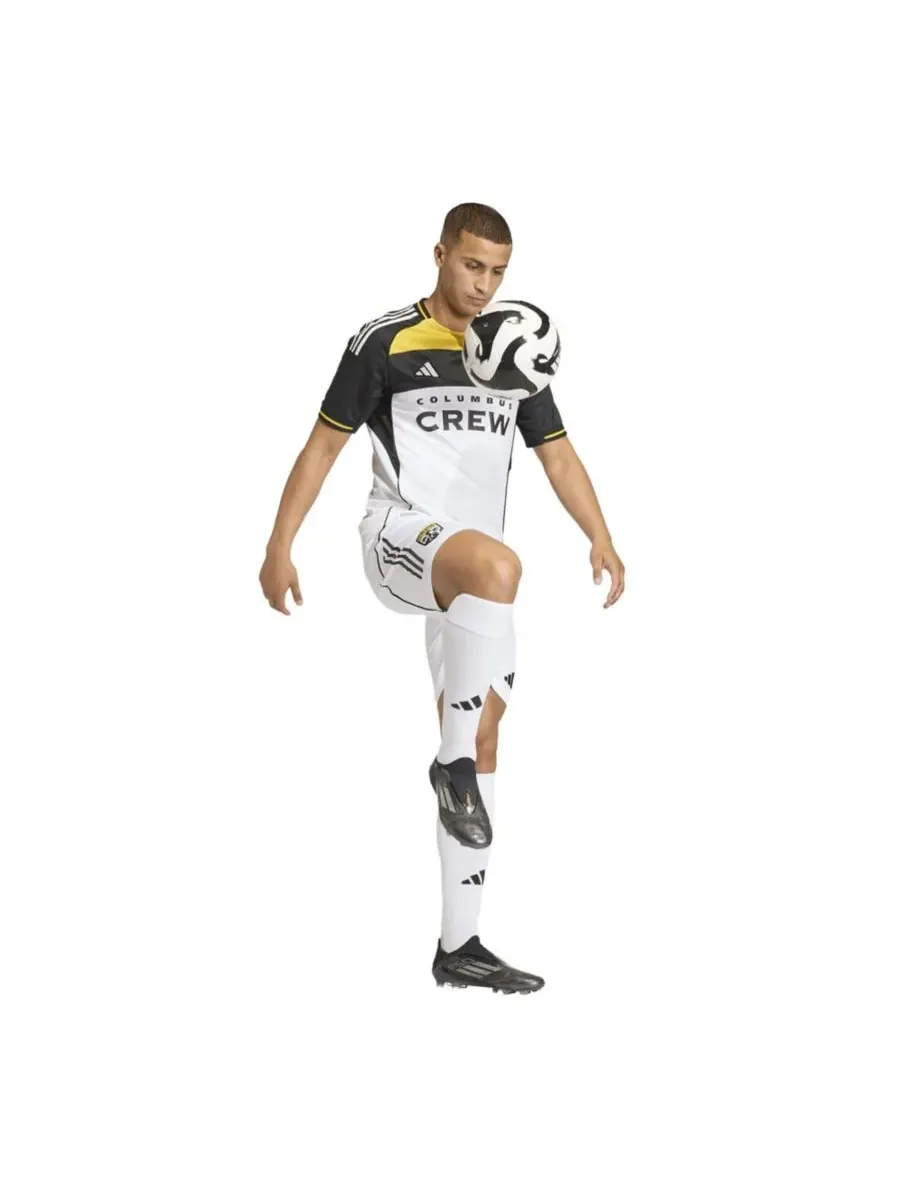 Adidas Мужские белые шорты Columbus Crew из архивной коллекции 2025 года — изображение 5 из 5, белый