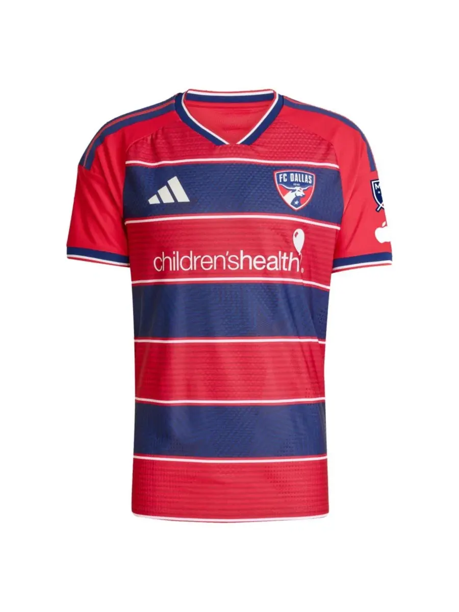 Футболка с длинным рукавом Petar Musa Red FC Dallas 2026 DNA Kit On-Field Authentic Patch Jersey — изображение 3 из 3