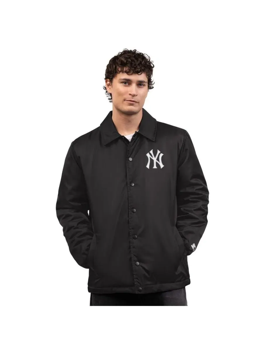 Куртка-коуч с полной застежкой на кнопках New York Yankees Starter