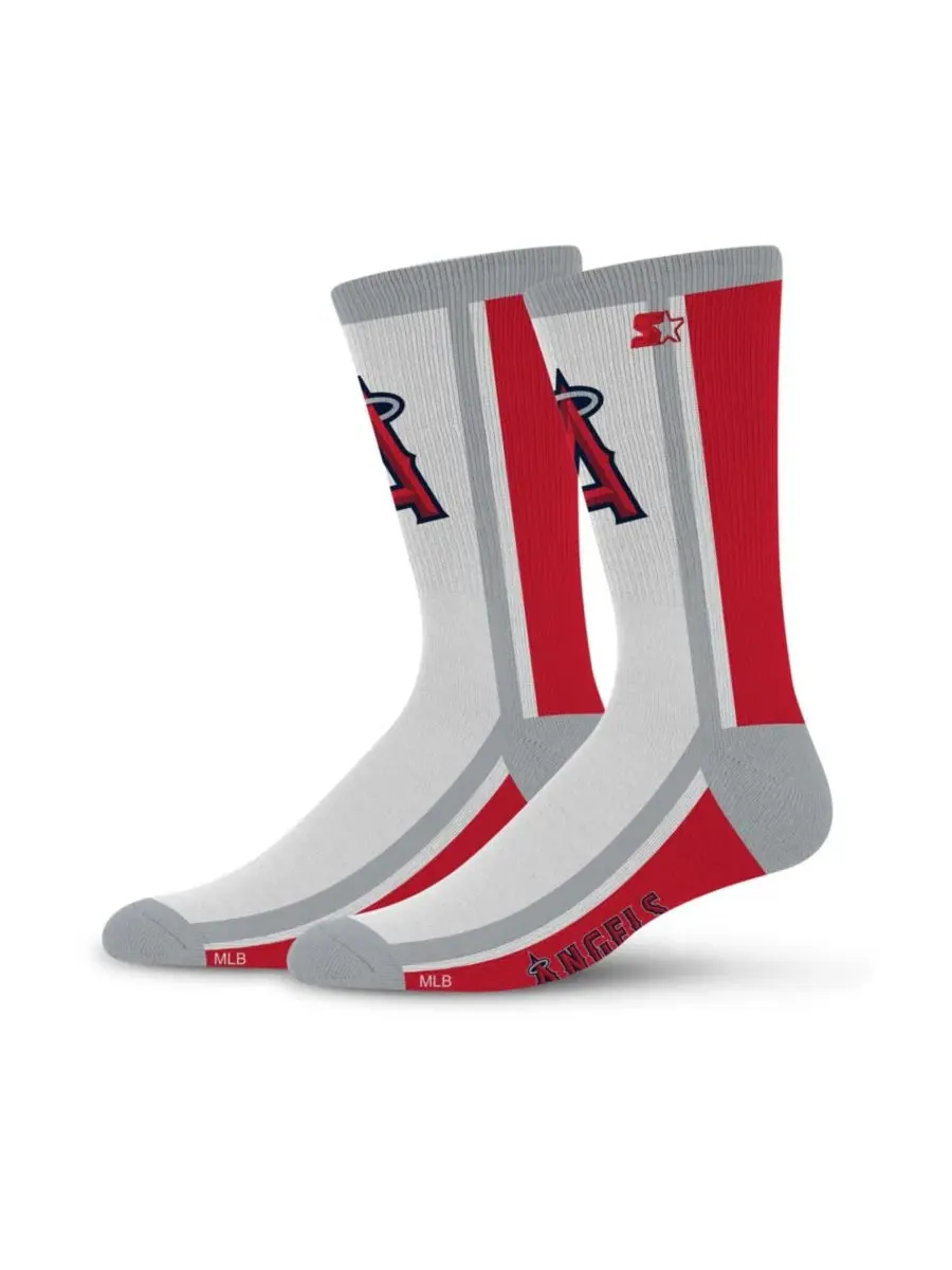 Носки-гольфы с графикой Shout Crew Los Angeles Angels Starter