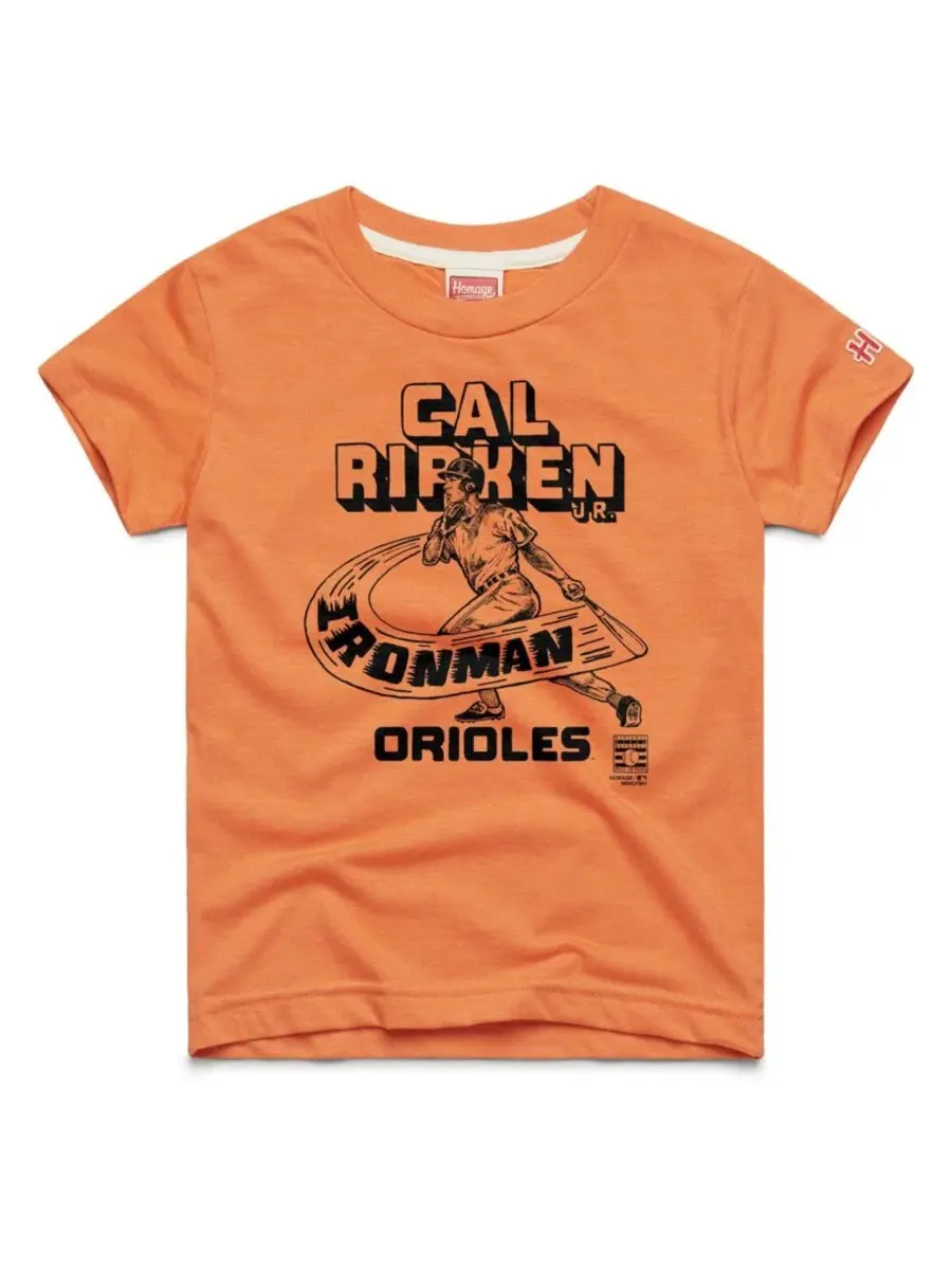 Футболка с принтом Cal Ripken Jr. Cooperstown Collection Homage