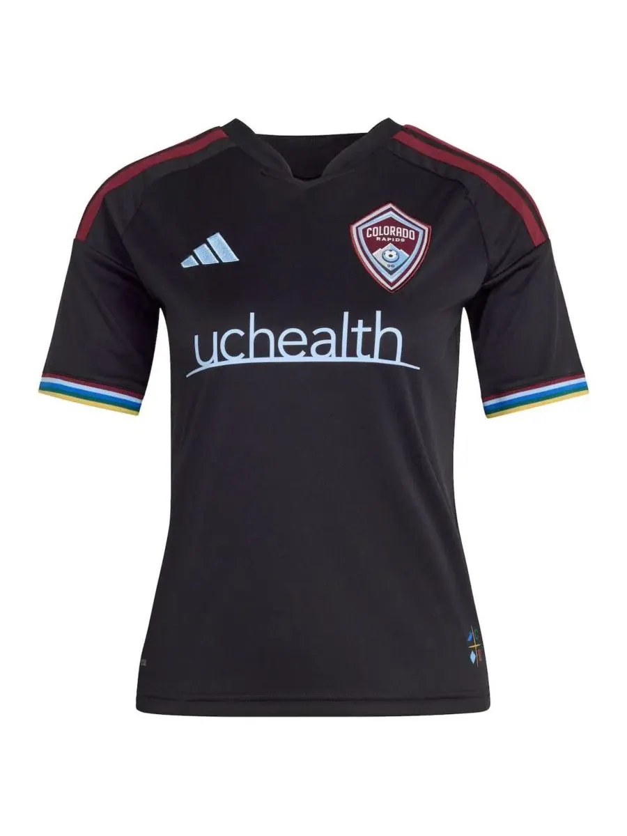 Футболка Colorado Rapids 2026 Colorful Colorado Replica Player Jersey adidas — изображение 2 из 3, черный