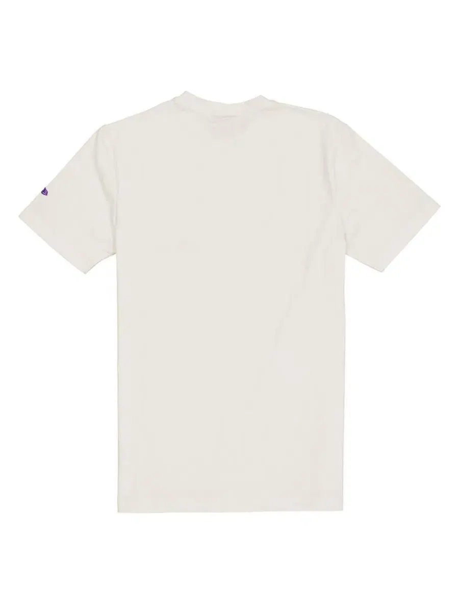 Футболка оверсайз с принтом Los Angeles Lakers City Edition Remix Vintage New Era — изображение 3 из 3, бежевый