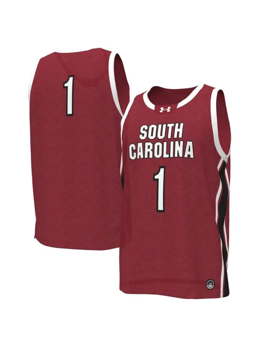Баскетбольная джерси с номером 1, женская, South Carolina Gamecocks Under Armour