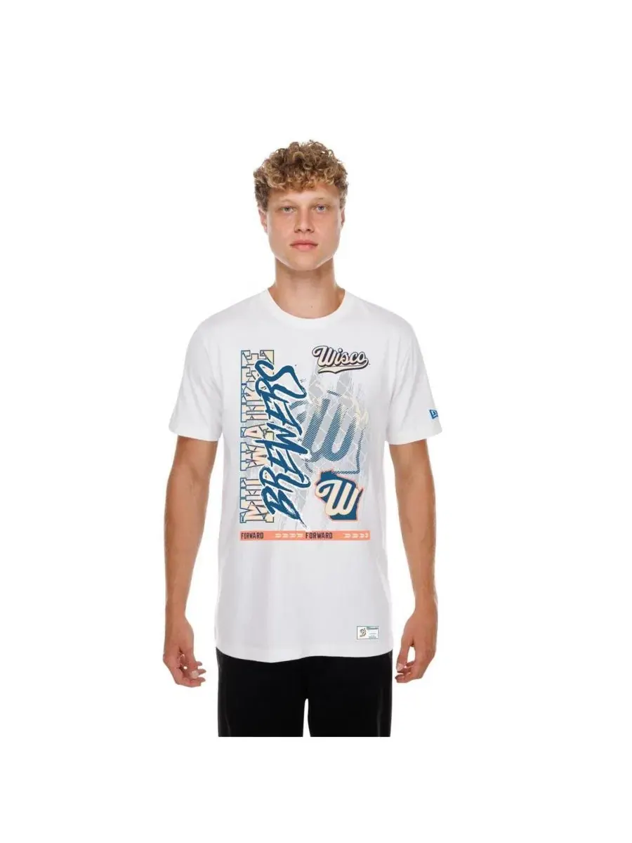 Футболка с коротким рукавом Milwaukee Brewers 2026 City Connect Photo Real New Era