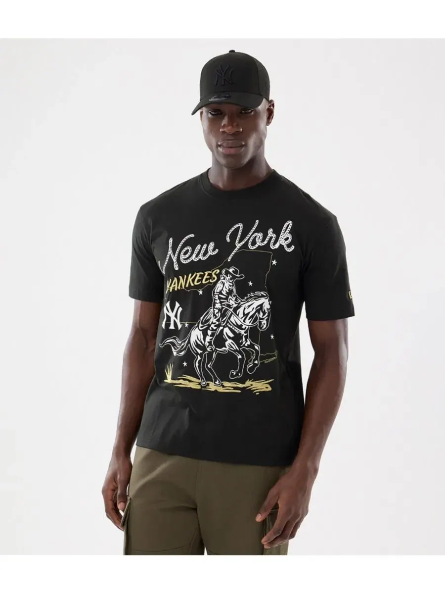 Футболка с принтом New York Yankees New Era