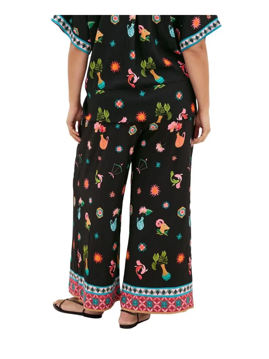 Штаны Selena Print CITY CHIC, La Mont Blk — изображение 4 из 5