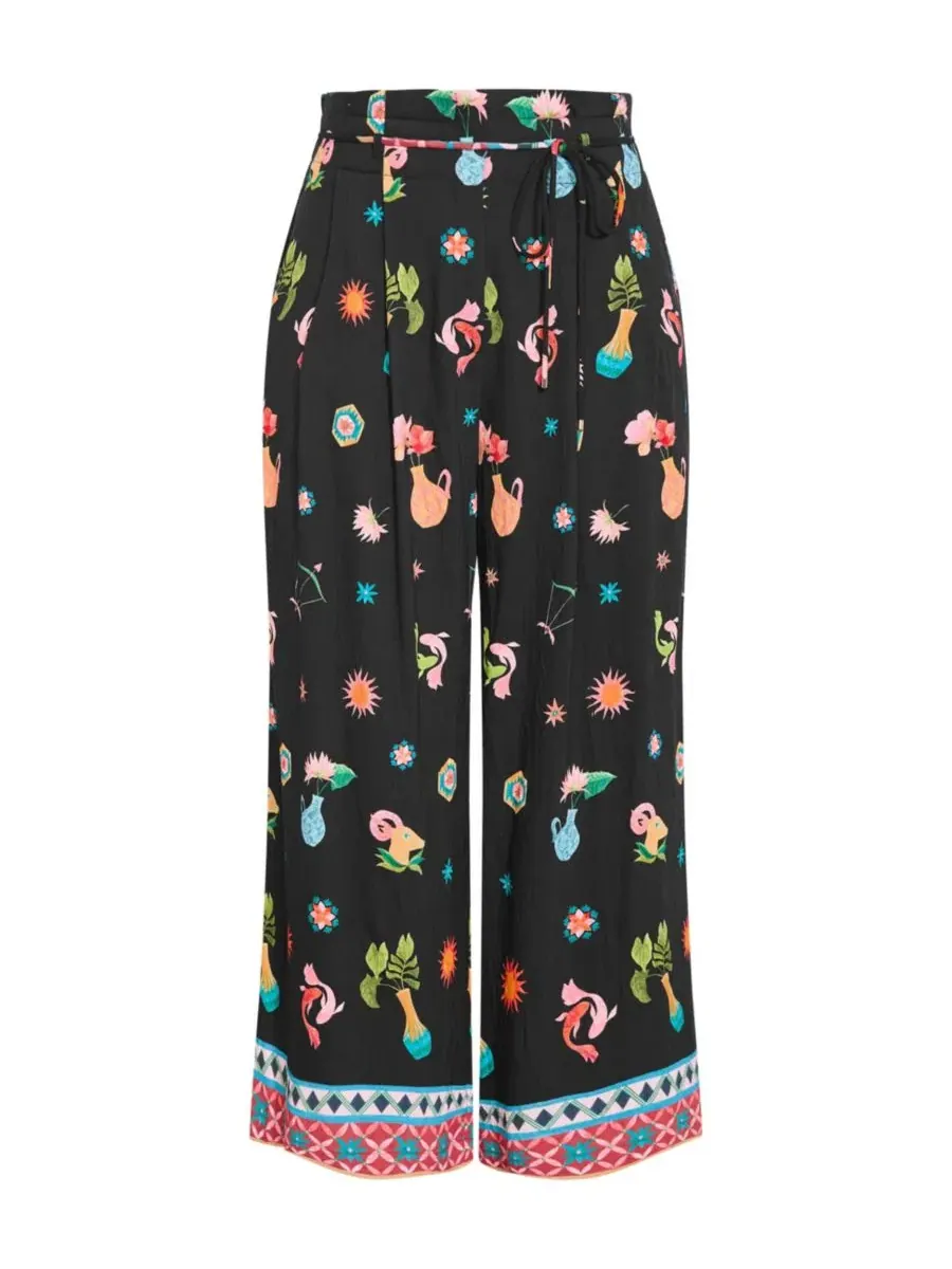 Штаны Selena Print CITY CHIC, La Mont Blk — изображение 5 из 5