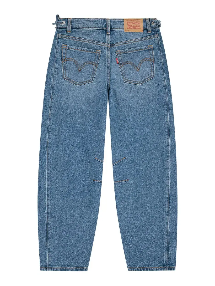 Джинсы с завязкой на талии и расклешенными штанинами Middy Balloon Leg Levi's, Polaroid — изображение 2 из 5