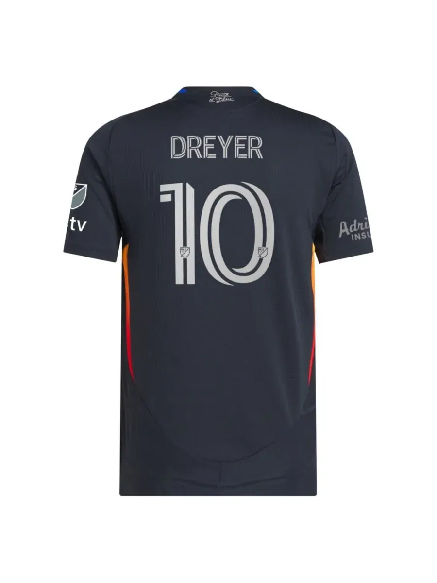Футболка MLS Authentic с длинным рукавом Anders Dreyer San Diego FC 2025 State of Flow On-Field — изображение 3 из 3
