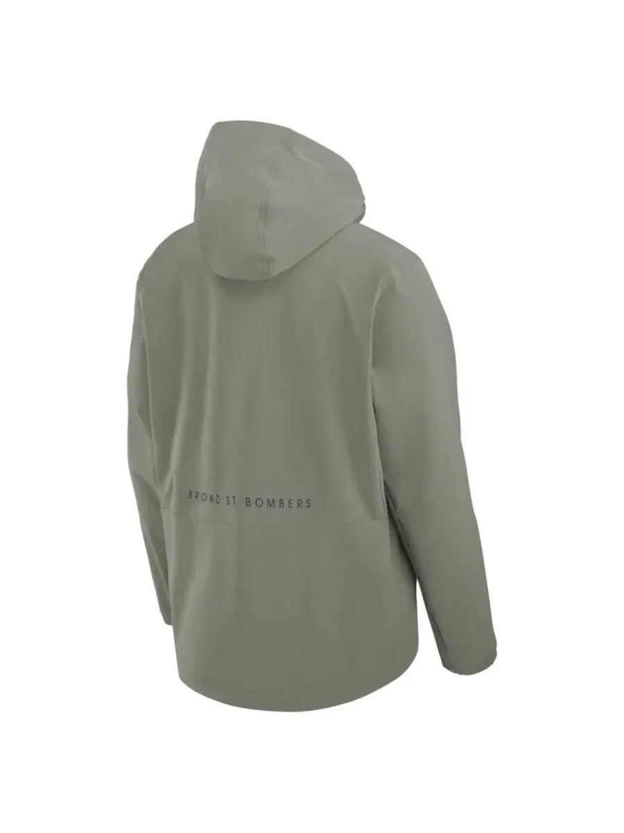 Куртка-ветровка с капюшоном Philadelphia Phillies Unlimited Packable Nike — изображение 3 из 3, оливковый