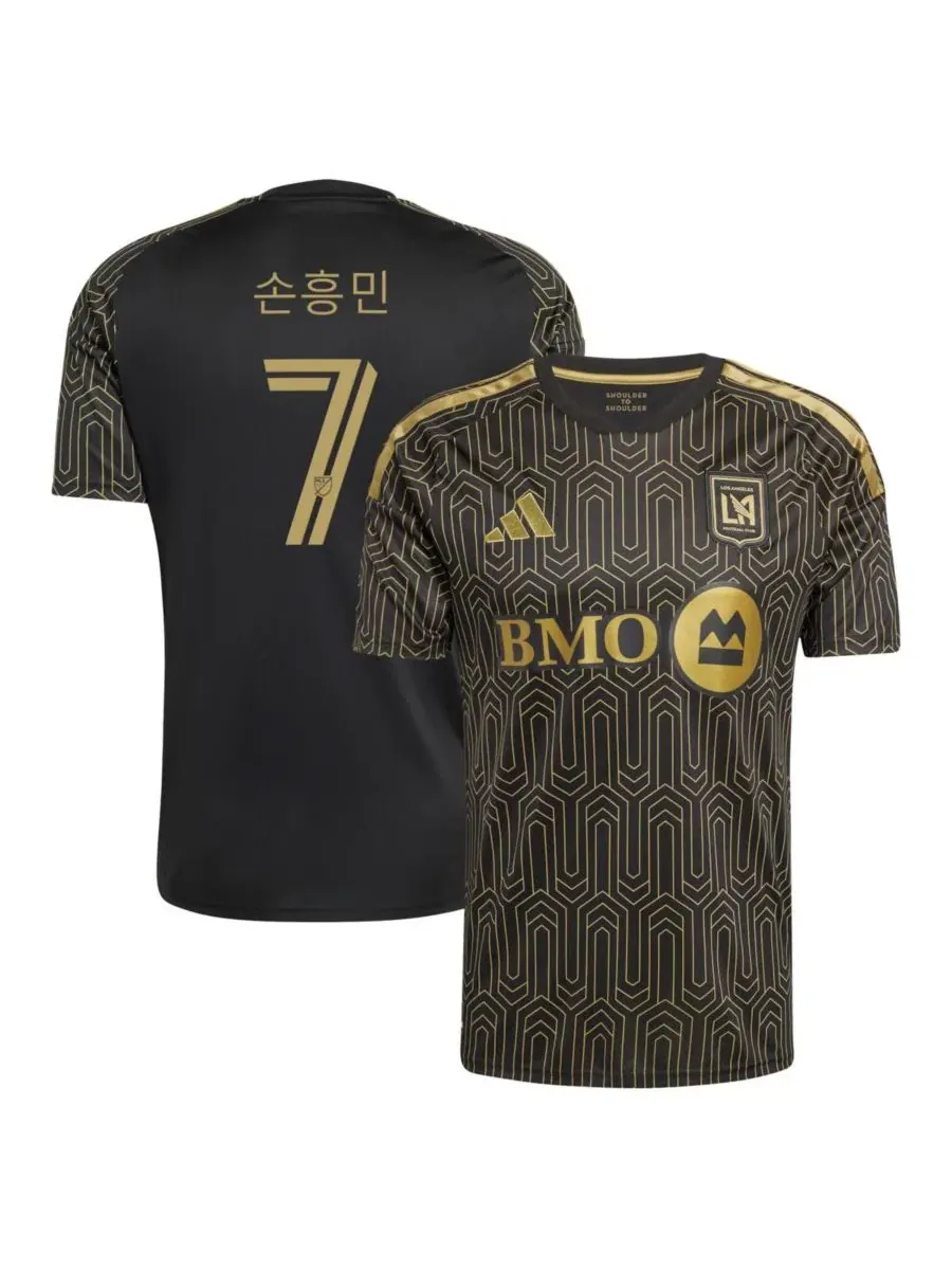 Футболка с коротким рукавом, с принтом, LAFC 2026 Primary Kit Replica Jersey adidas