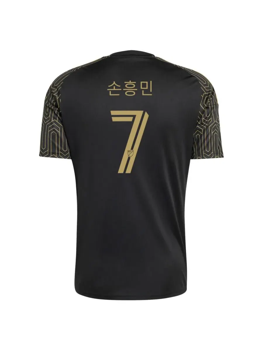 Футболка с коротким рукавом, с принтом, LAFC 2026 Primary Kit Replica Jersey adidas — изображение 3 из 3, черный