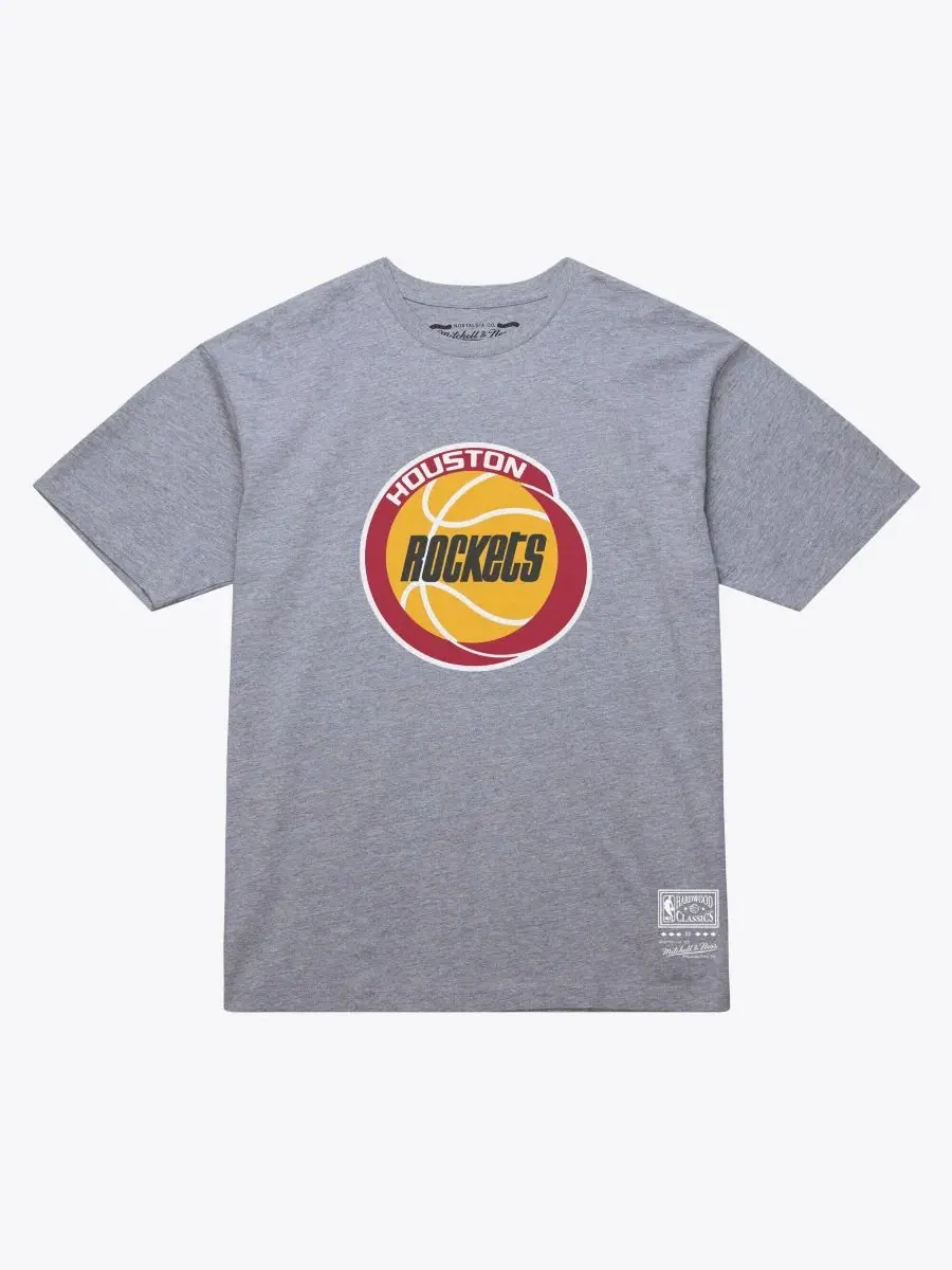 Футболка с коротким рукавом и принтом Houston Rockets Mitchell & Ness