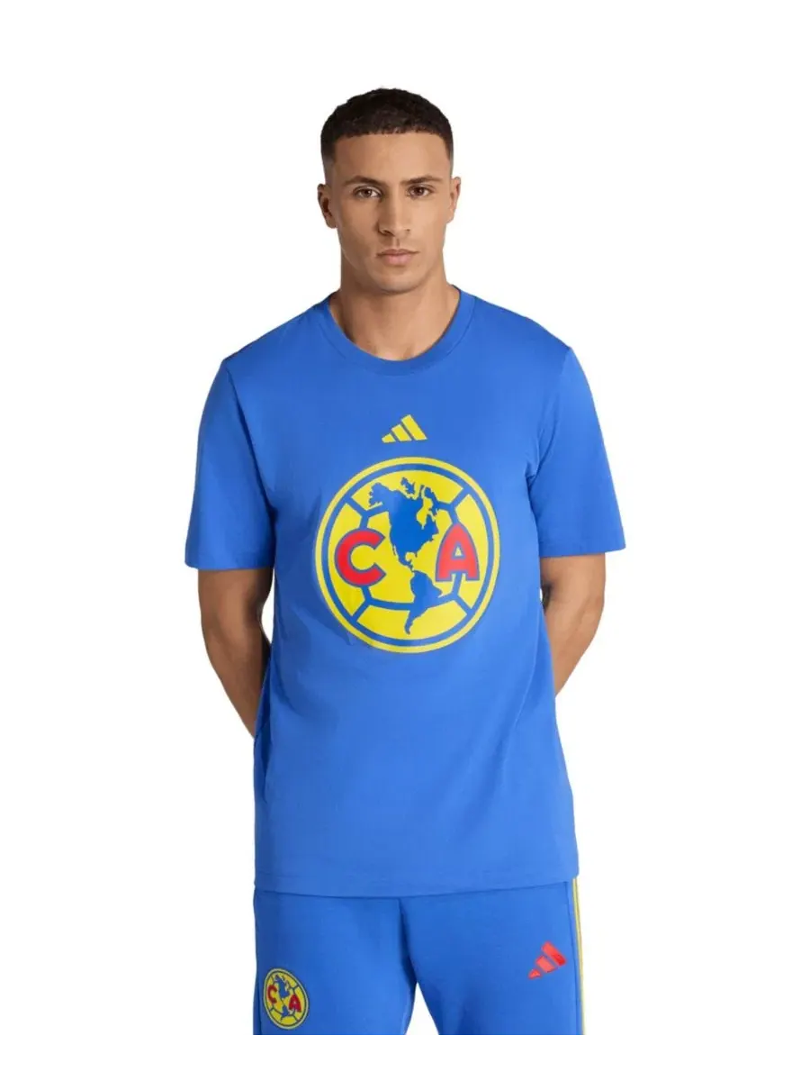 Футболка с принтом Club America DNA Alphaskin adidas