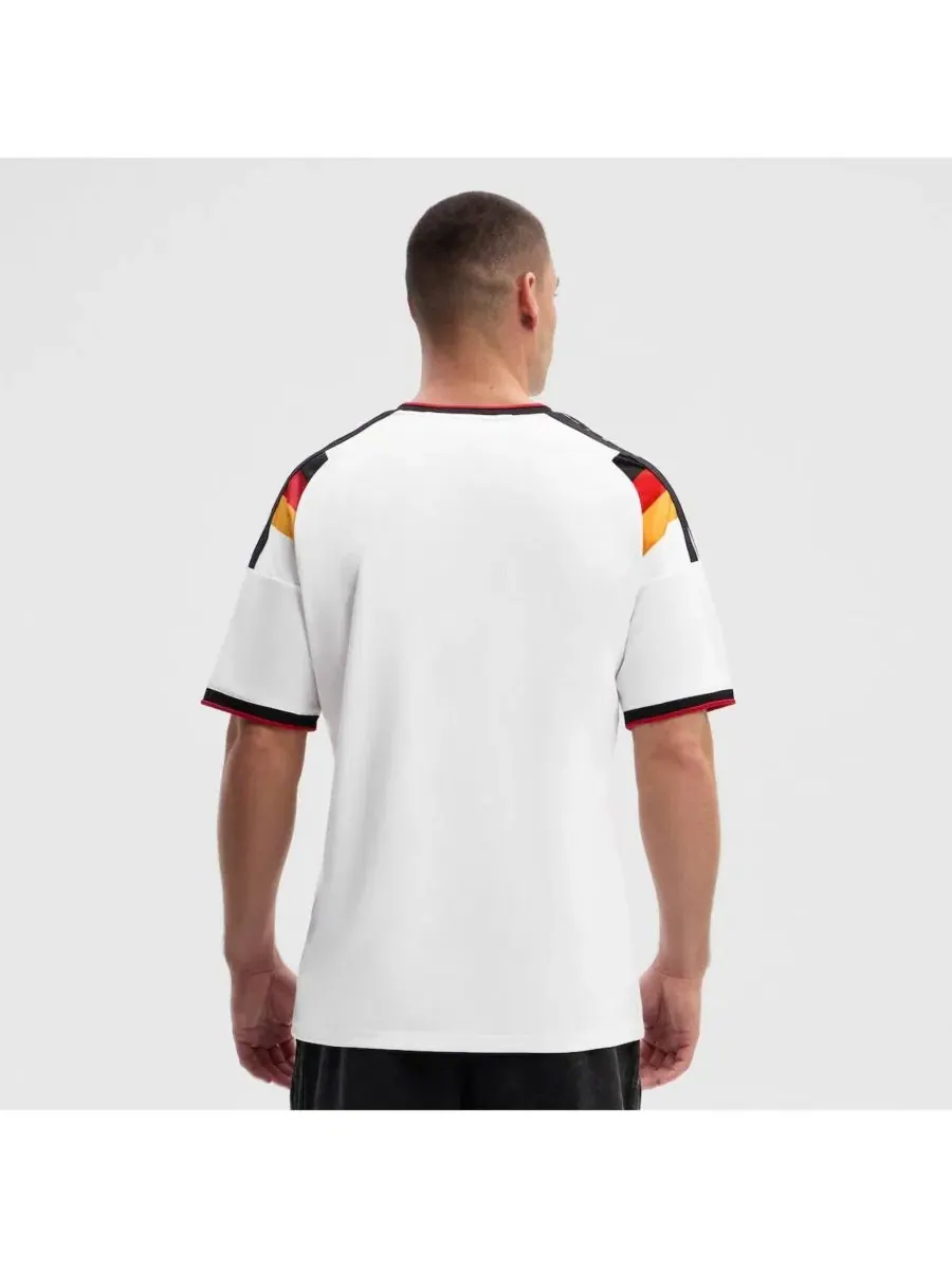 Футболка с длинным рукавом с принтом Германии adidas — изображение 2 из 7, белый