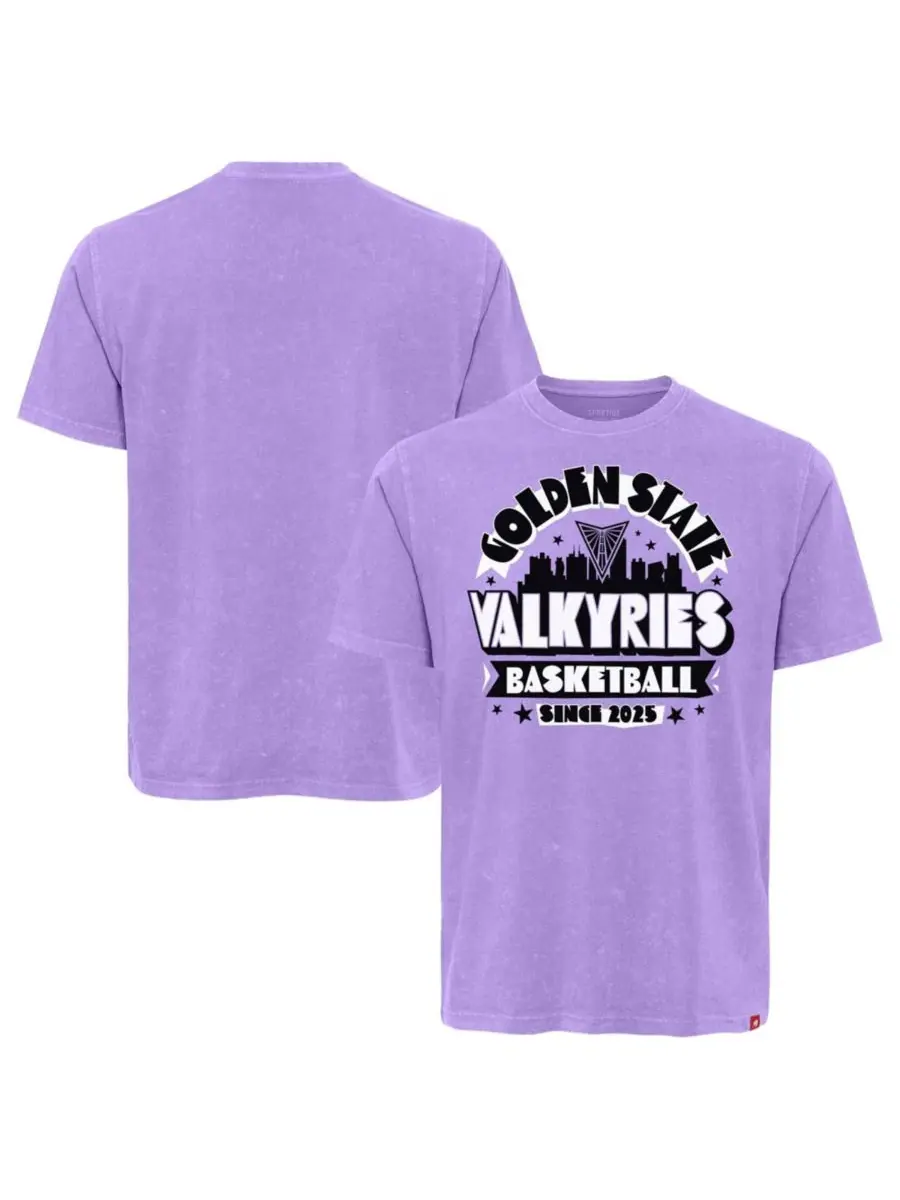 Футболка с принтом Mineral Wash Golden State Valkyries Sportiqe