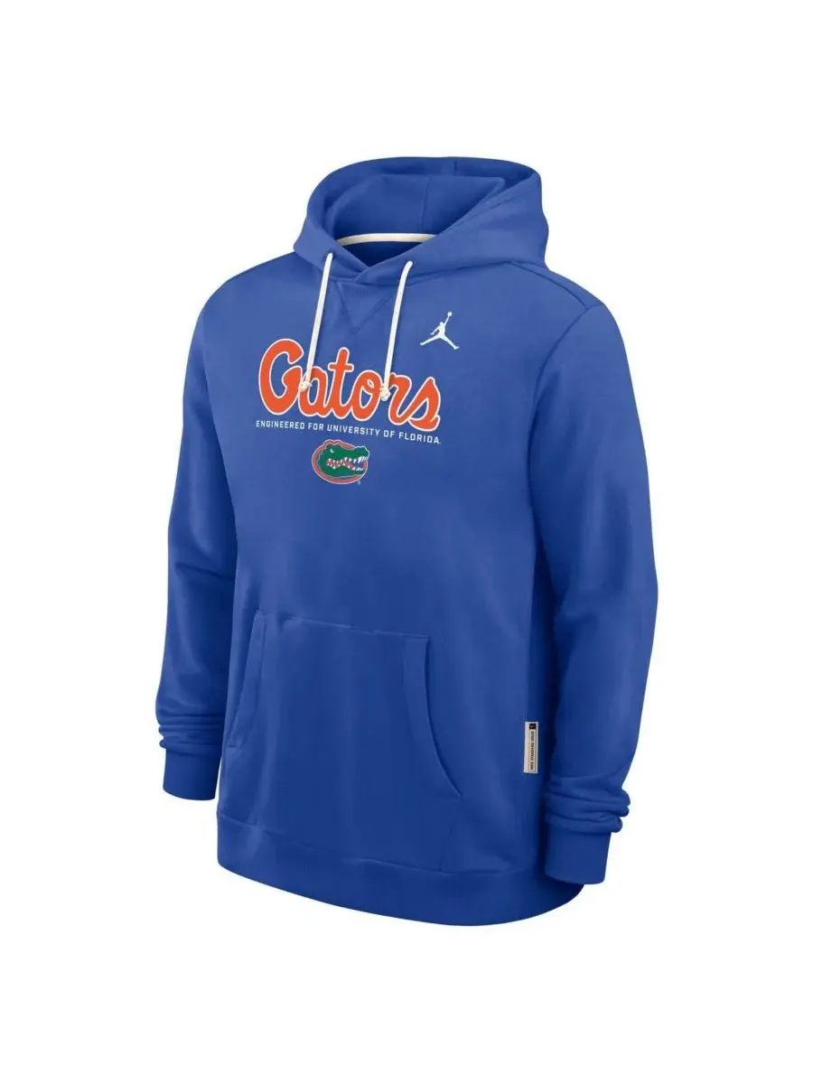 Мужская толстовка Royal Florida Gators 2025 Sideline Standard Issue Dri-FIT Jordan — изображение 2 из 3, королевский