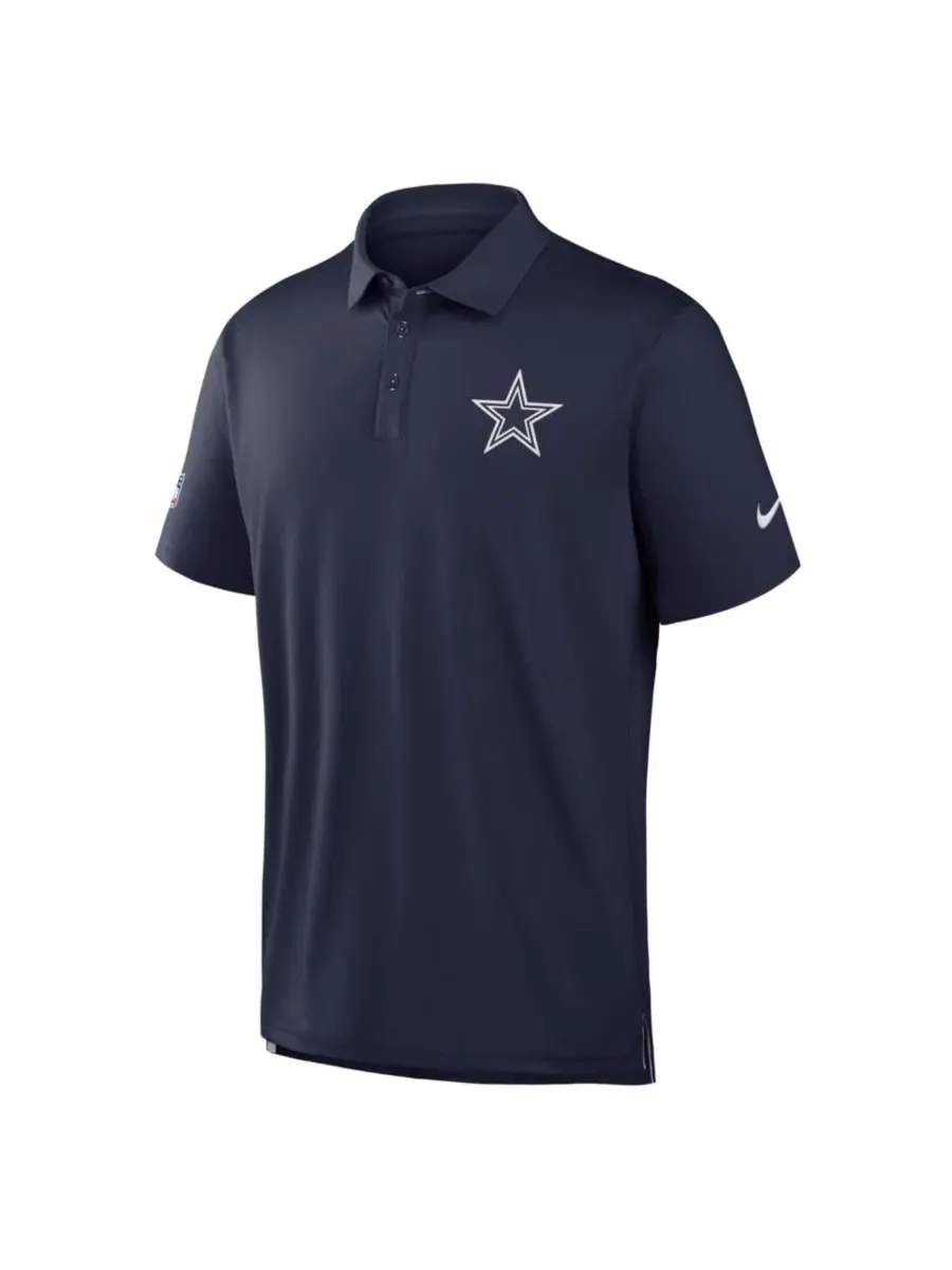 Поло Dri-FIT с логотипом Dallas Cowboys Nike — изображение 3 из 4, темно-синий