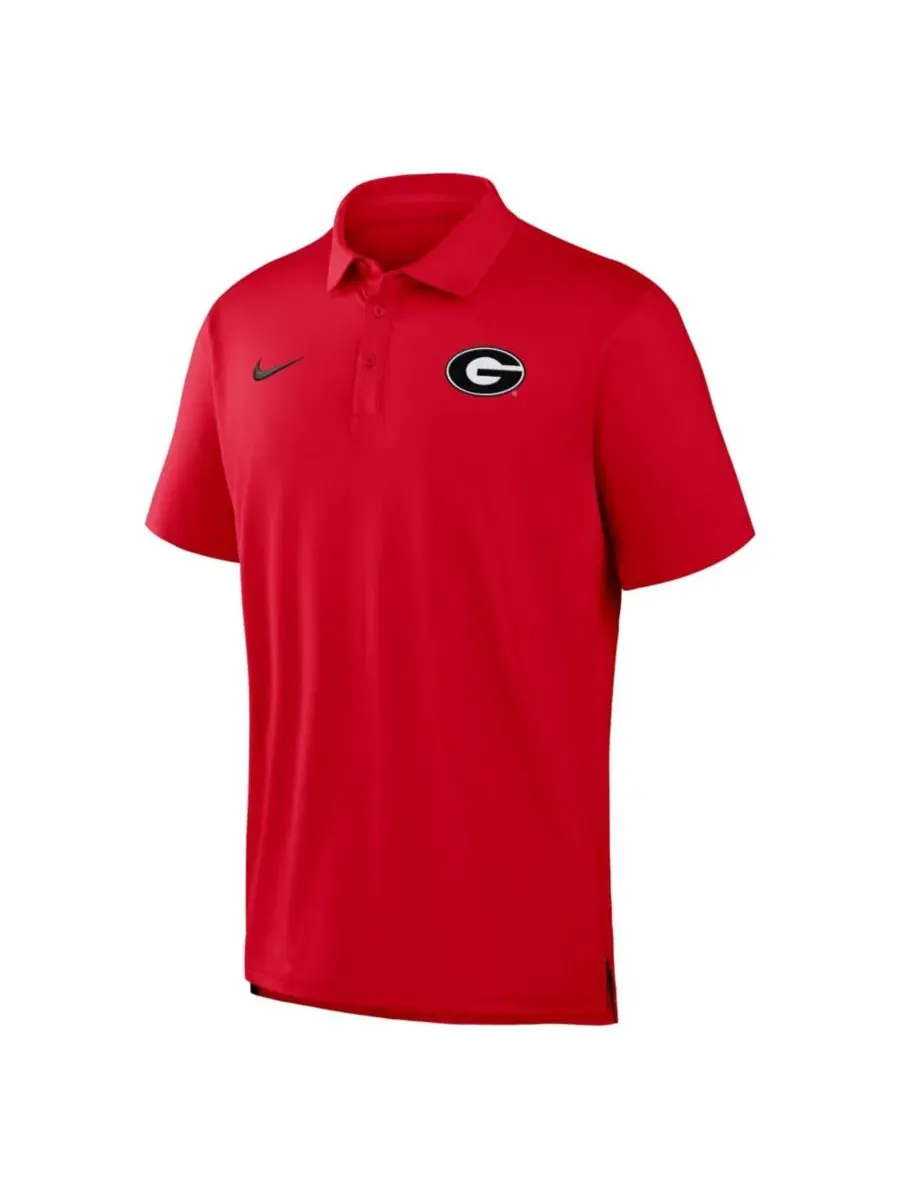 Поло Dri-FIT с логотипом команды Georgia Bulldogs Nike — изображение 4 из 4, красный