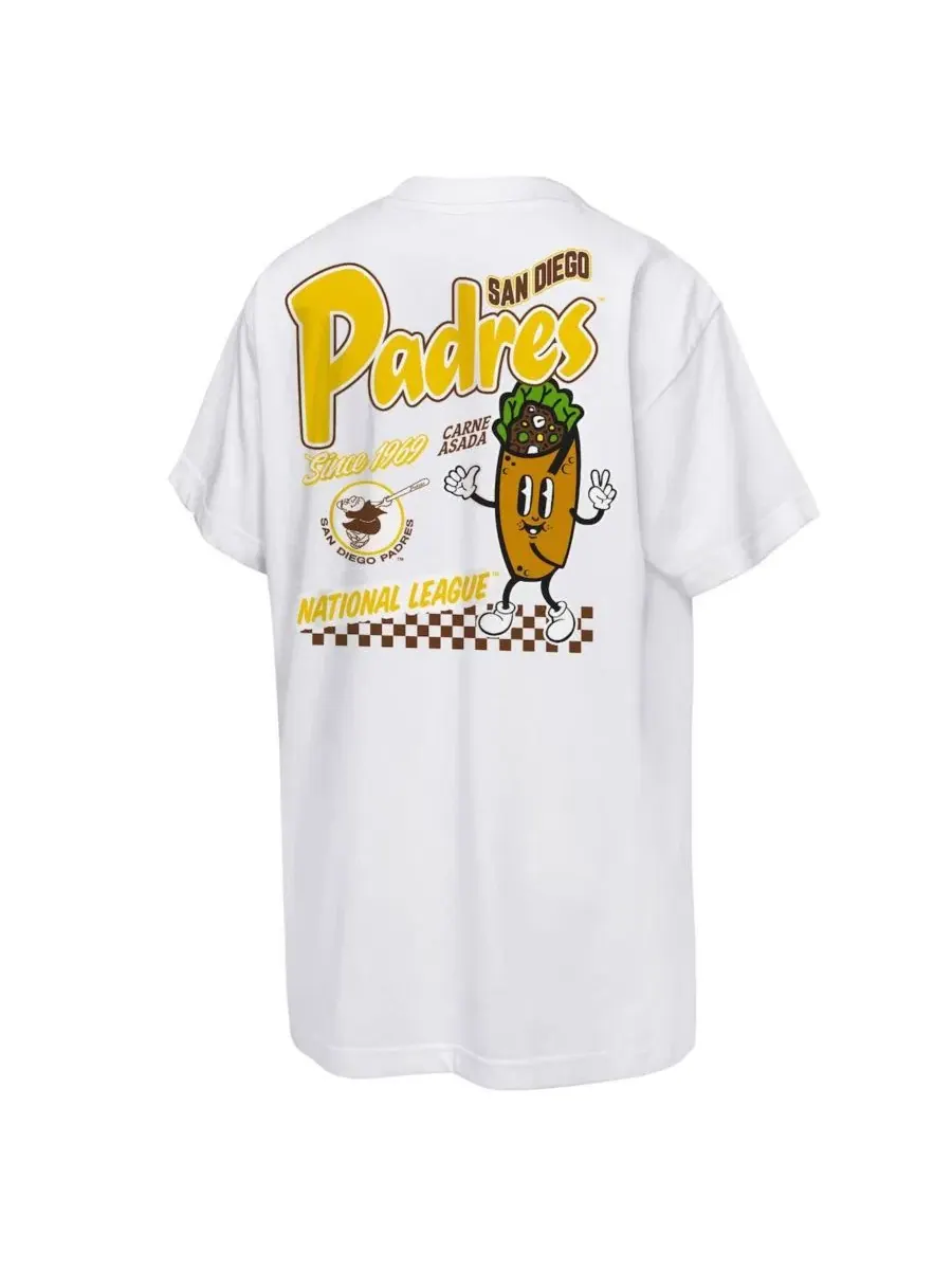 Футболка с принтом Cooperstown Concession Mitchell & Ness — изображение 3 из 3, белый