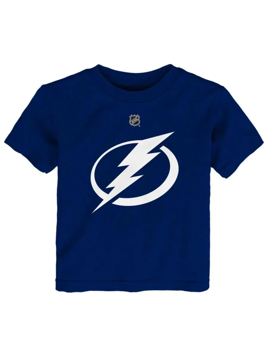Футболка с принтом Tampa Bay Lightning Primary Logo Outerstuff