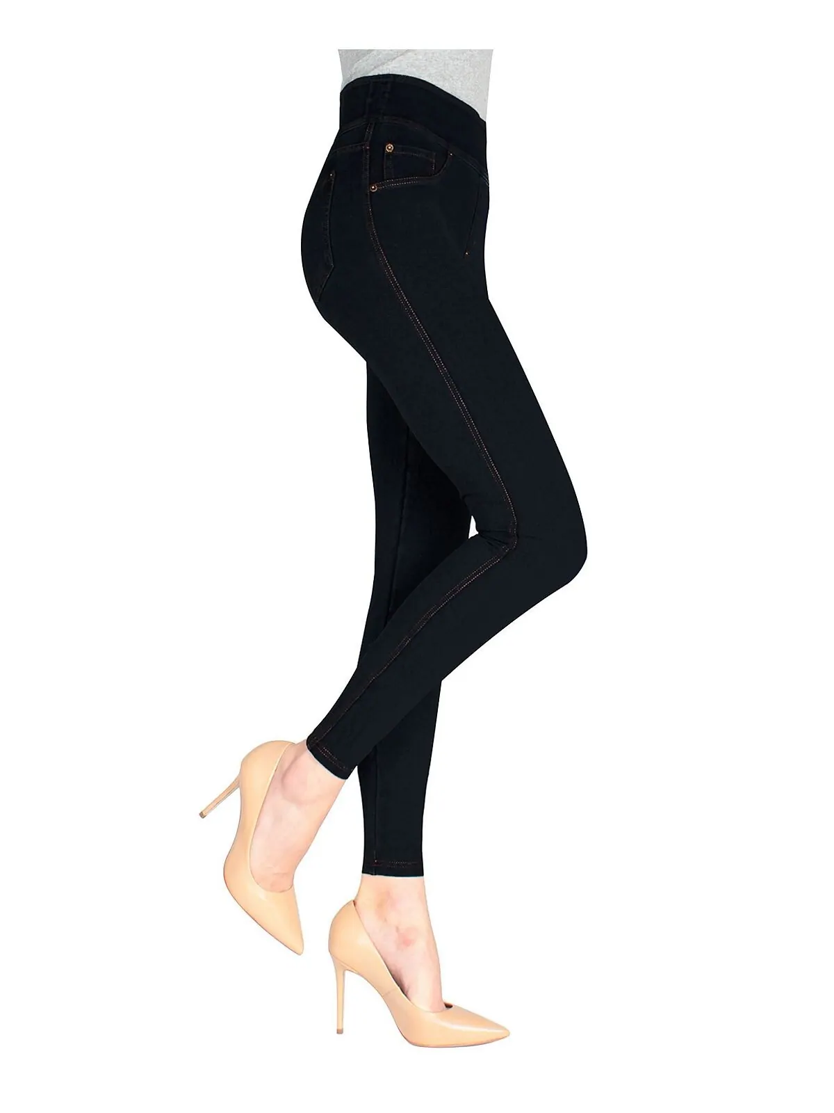 Женские джинсовые леггинсы denim shaper jean MeMoi