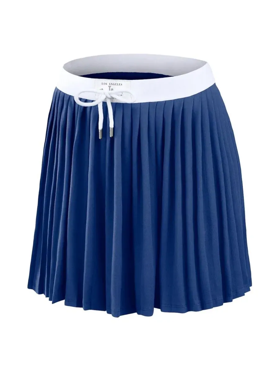 Юбка-шорты с защитным принтом Los Angeles Dodgers WEAR by Erin Andrews — изображение 3 из 5, королевский