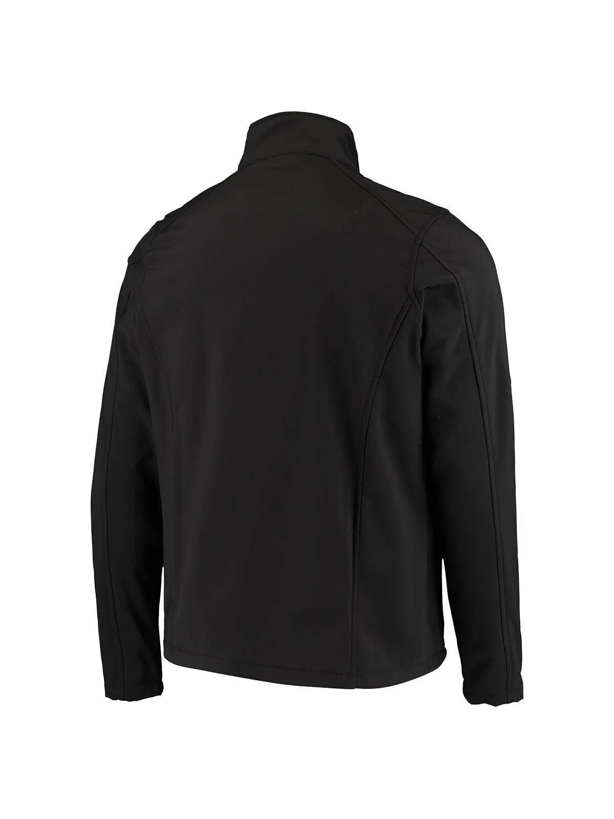 Мужская черная куртка pittsburgh steelers sonoma softshell с молнией во всю длину Dunbrooke — изображение 2 из 3, черный