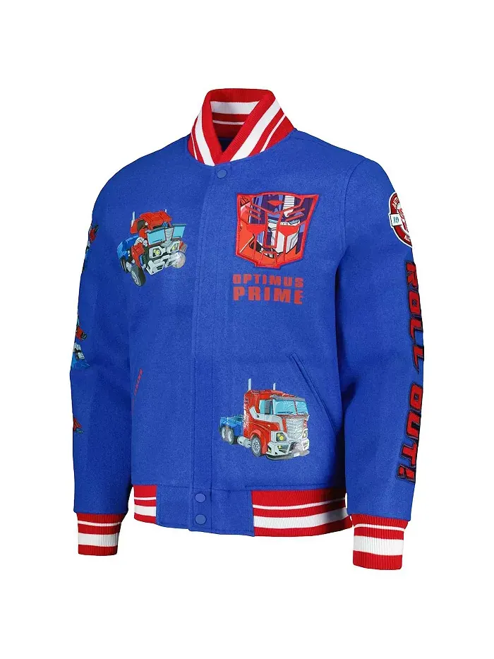 Мужская бейсбольная куртка Royal Transformers Roll Out на молнии Freeze Max — изображение 3 из 3