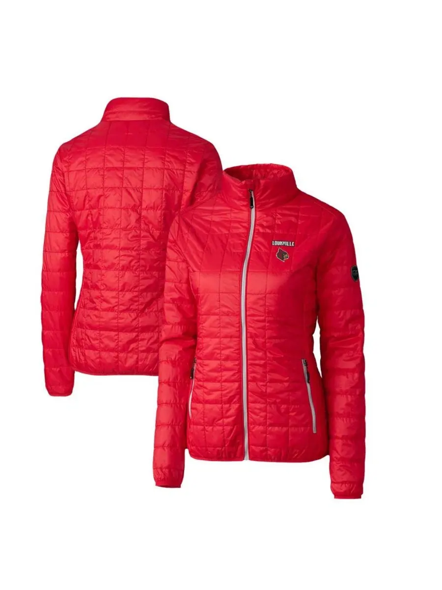 Женская куртка-пуховик Cutter & Buck Rainier Eco Insulated Puffer Full-Zip
