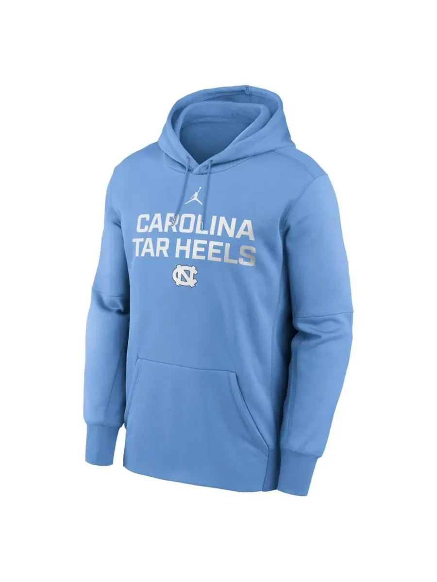 Толстовка-худи с капюшоном Jordan North Carolina Tar Heels — изображение 2 из 3, синий