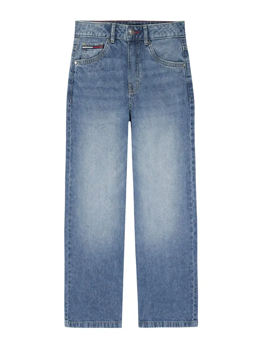 Джинсы свободного кроя с пятью карманами и отделкой из пайеток Tommy Hilfiger, Lexington Wash
