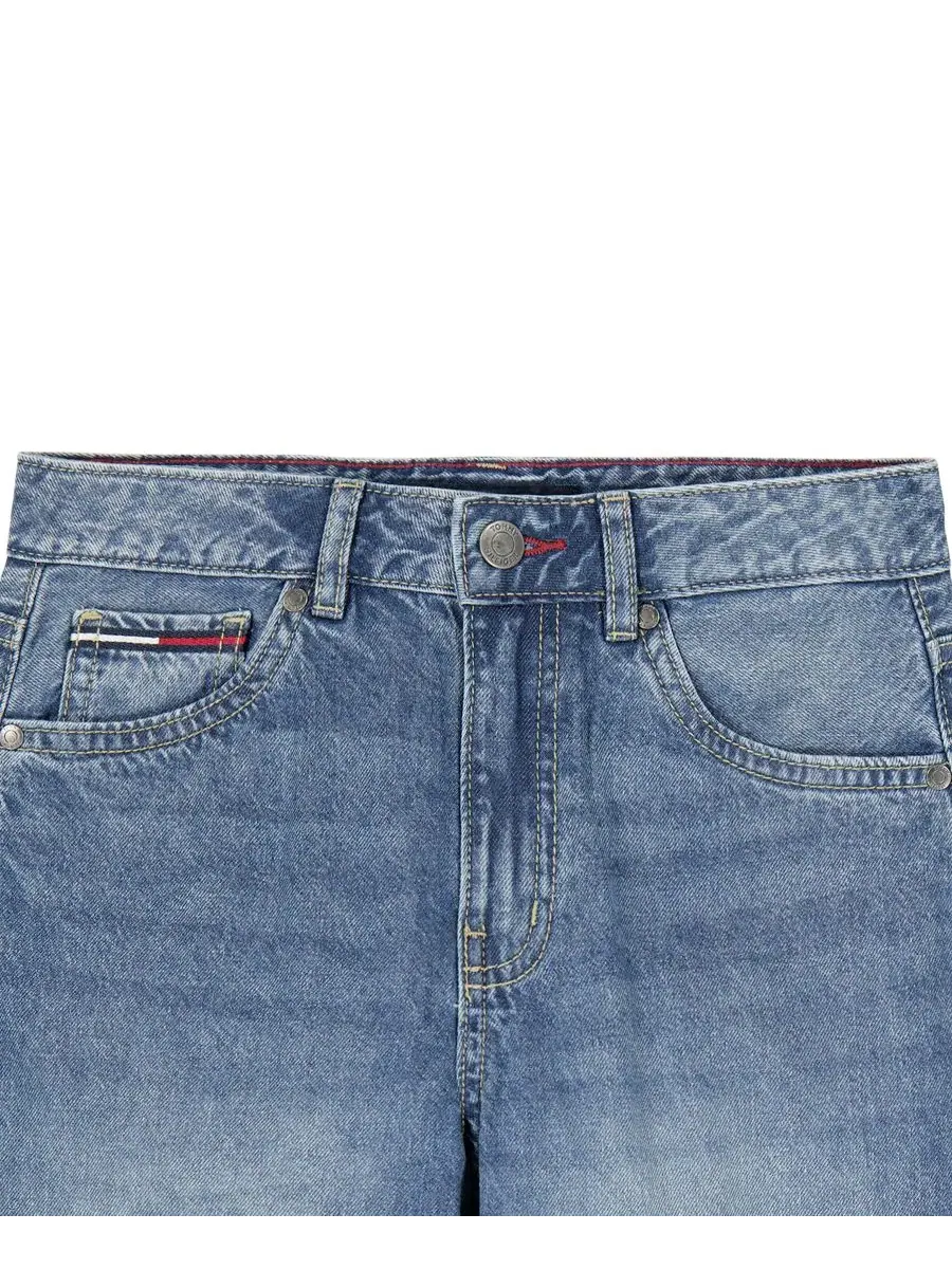 Джинсы свободного кроя с пятью карманами и отделкой из пайеток Tommy Hilfiger, Lexington Wash — изображение 3 из 6