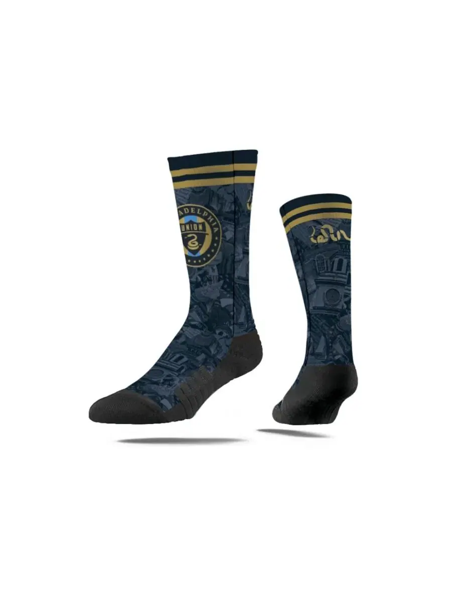Носки премиум-класса Philadelphia Union Jersey Hook, бренд Strideline