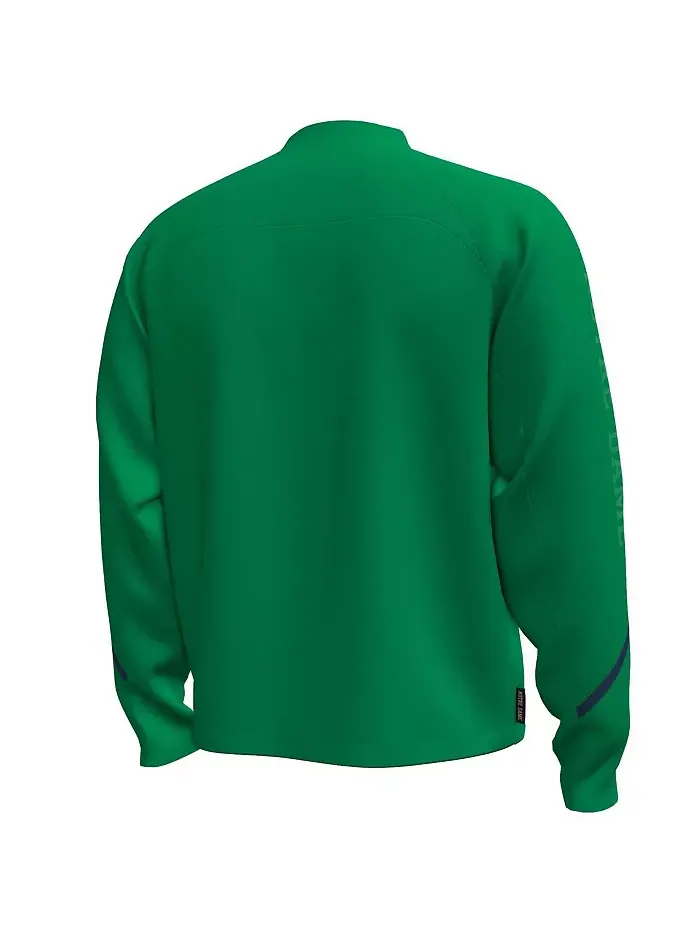 Мужская зеленая бомбер Notre Dame Fighting Irish Unstoppable на молнии Under Armour — изображение 3 из 3