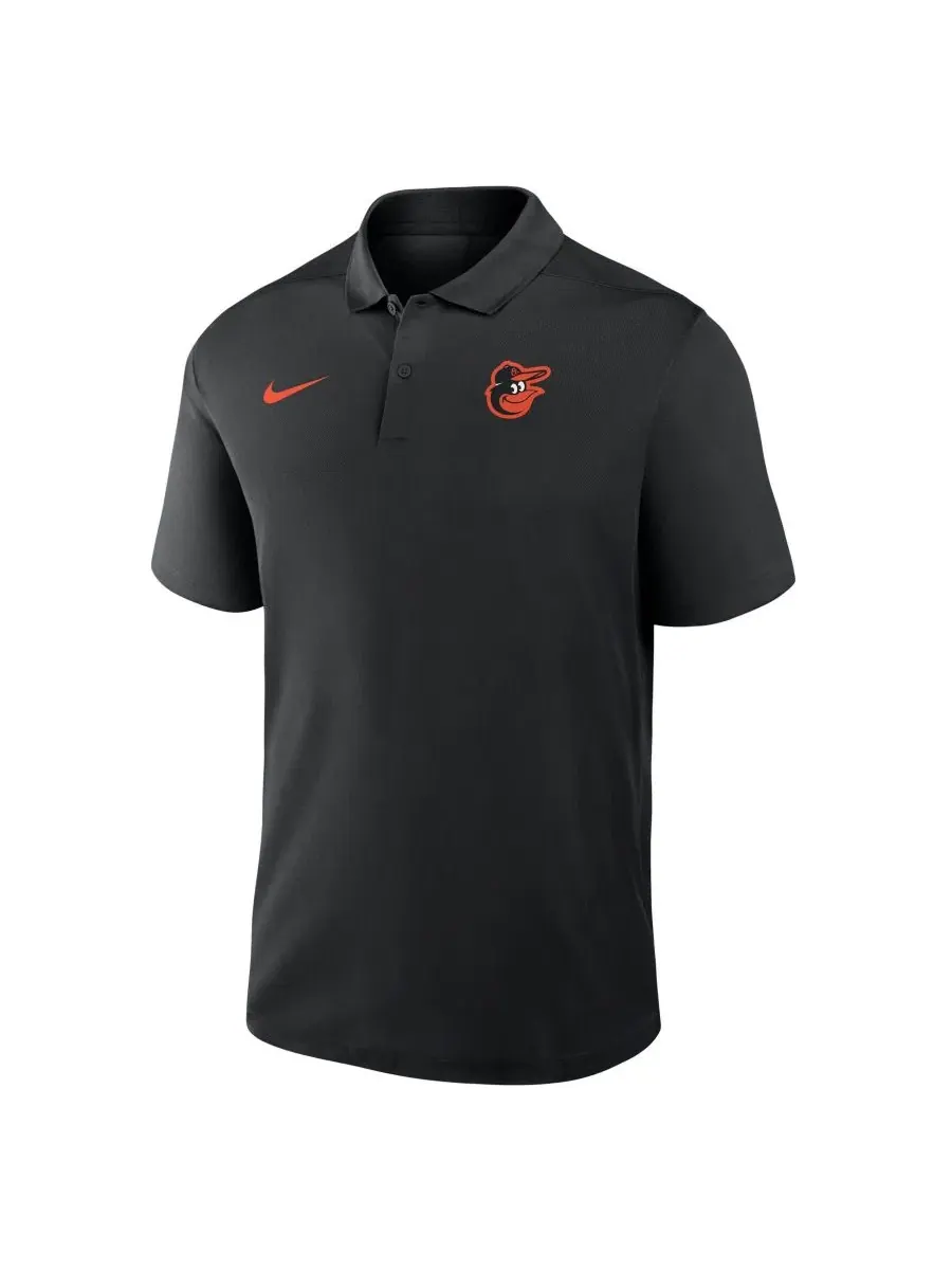 Поло Nike Dri-FIT Victory с коротким рукавом — изображение 2 из 3, черный