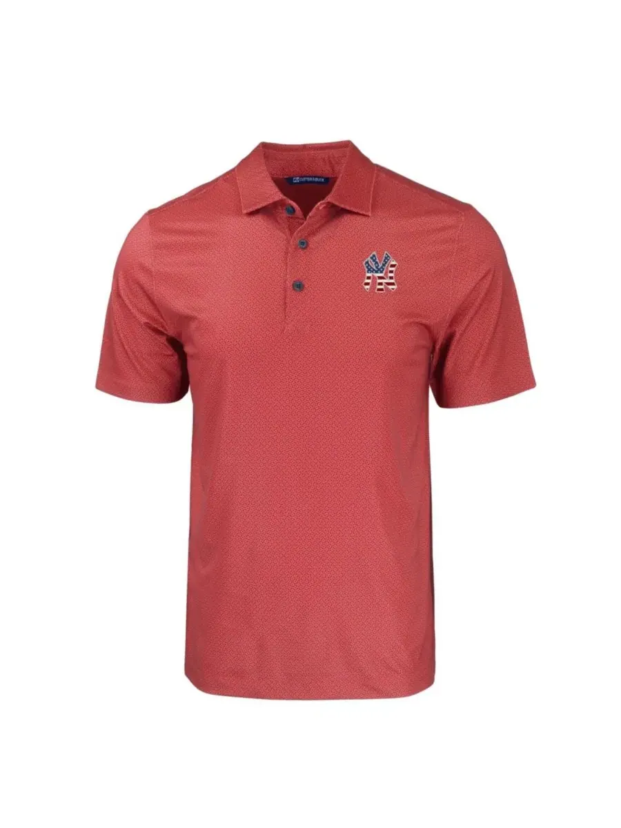 Мужское поло с принтом, модель Stars Stripes Big & Tall Pike Eco Tonal Geo Print Stretch Cutter & — изображение 2 из 3