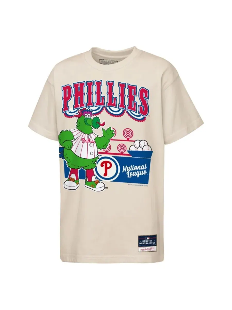 Футболка с принтом Step Back Up Mascot Mitchell & Ness
