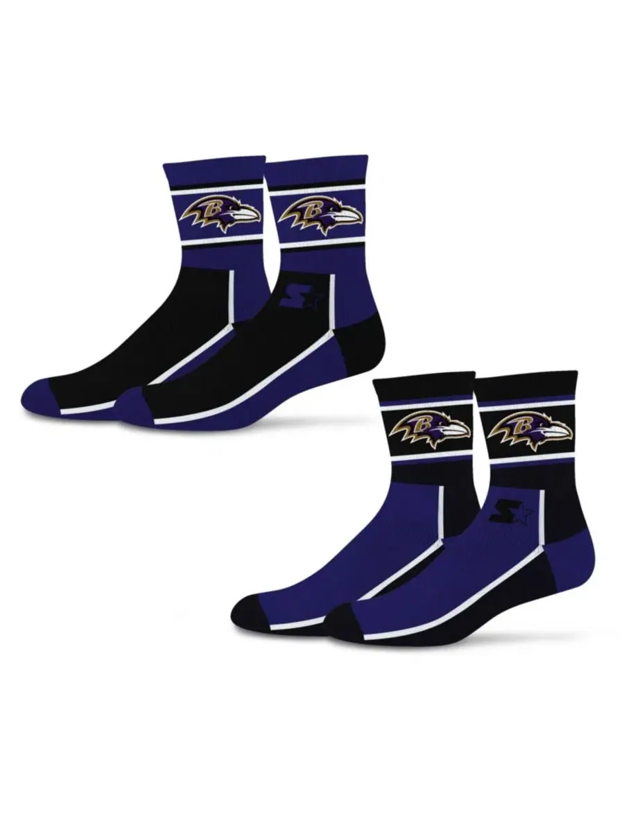 Комплект носков с графикой Baltimore Ravens Starter