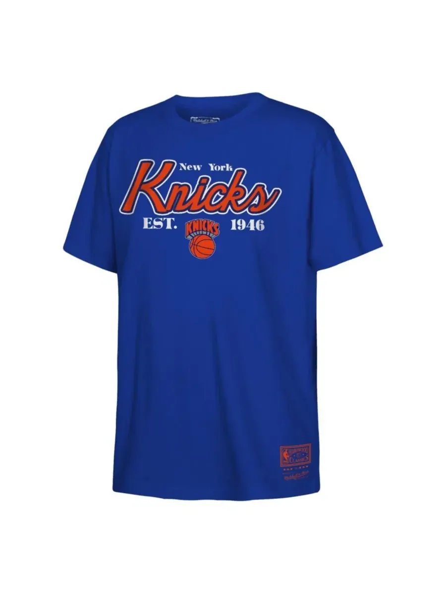 Футболка с принтом Opening Day New York Knicks Mitchell & Ness