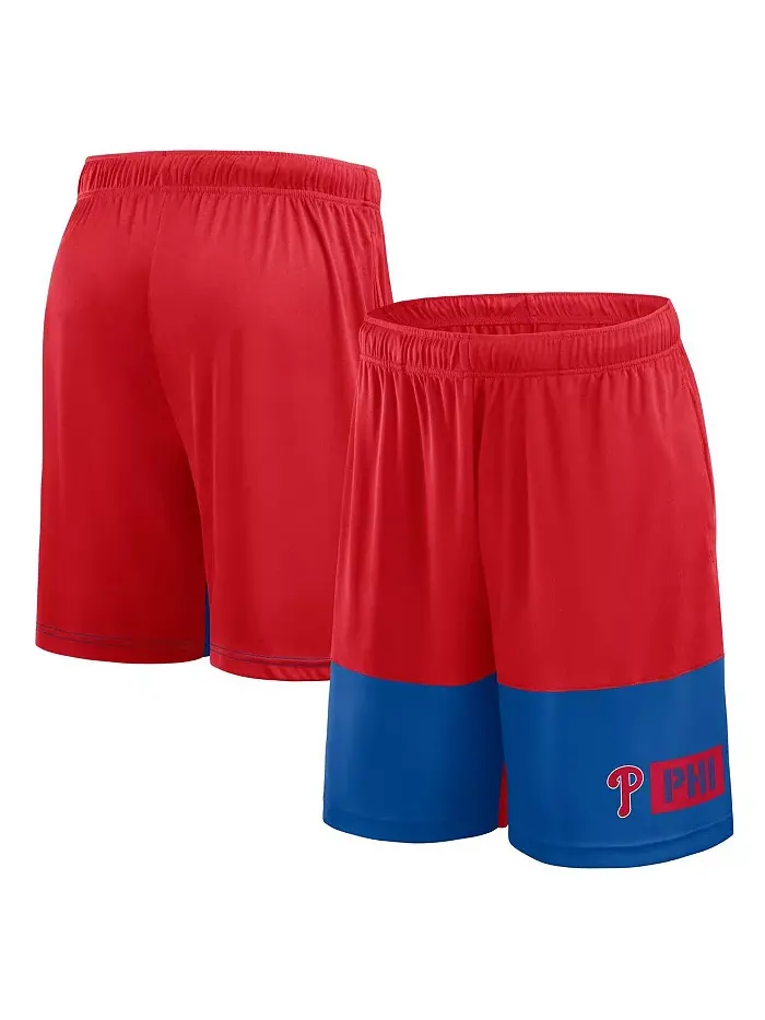Мужские шорты Philadelphia Phillies Best of the Best красные Fanatics