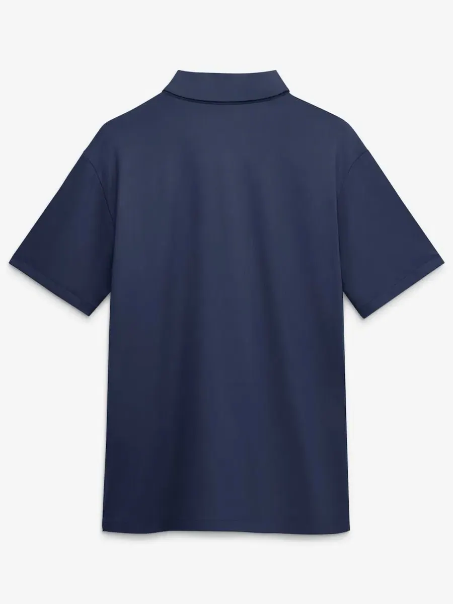 Поло Nike Atlanta Braves Tour Dri-FIT с коротким рукавом — изображение 2 из 2, темно-синий