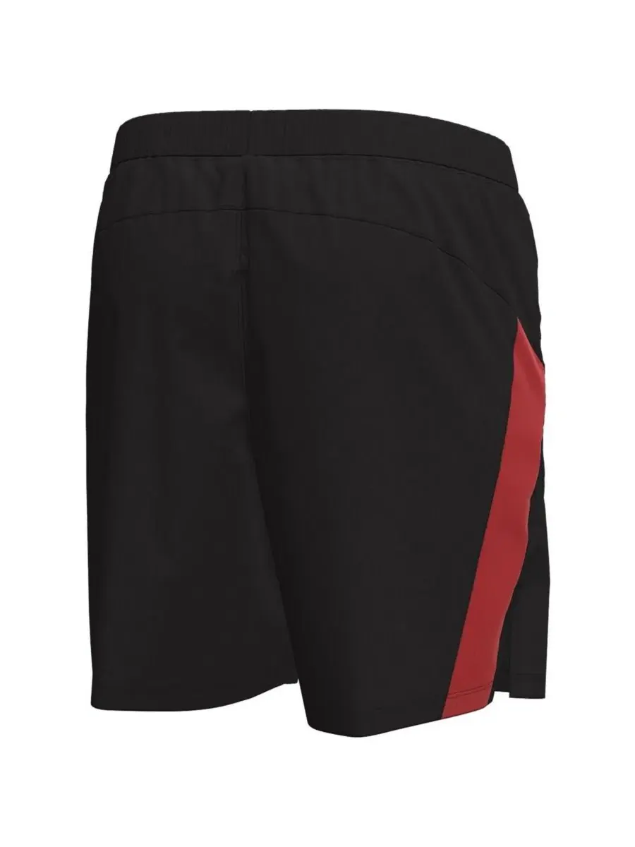 Шорты с эластичным поясом Wisconsin Badgers Under Armour — изображение 3 из 3, черный